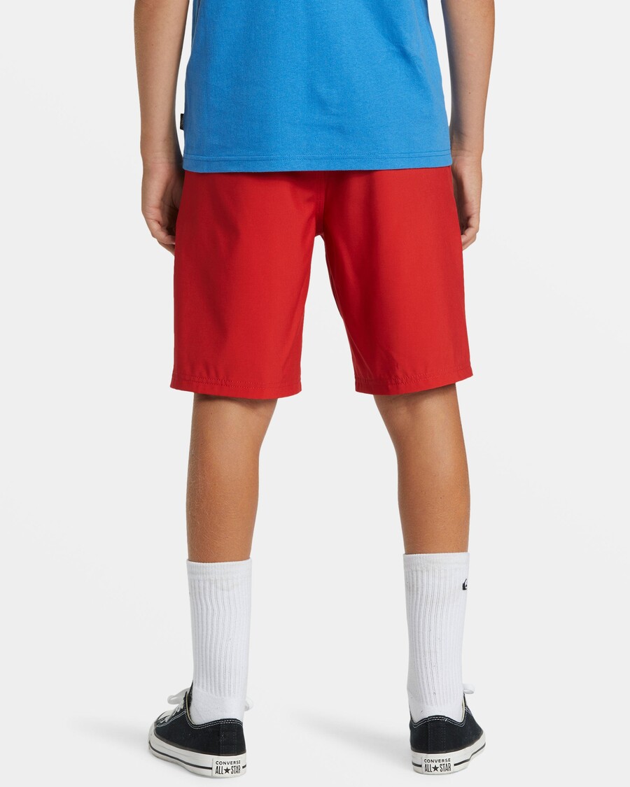 Quiksilver Jungen 8-16 Mercury Slash 17" Boardshorts – Salsa