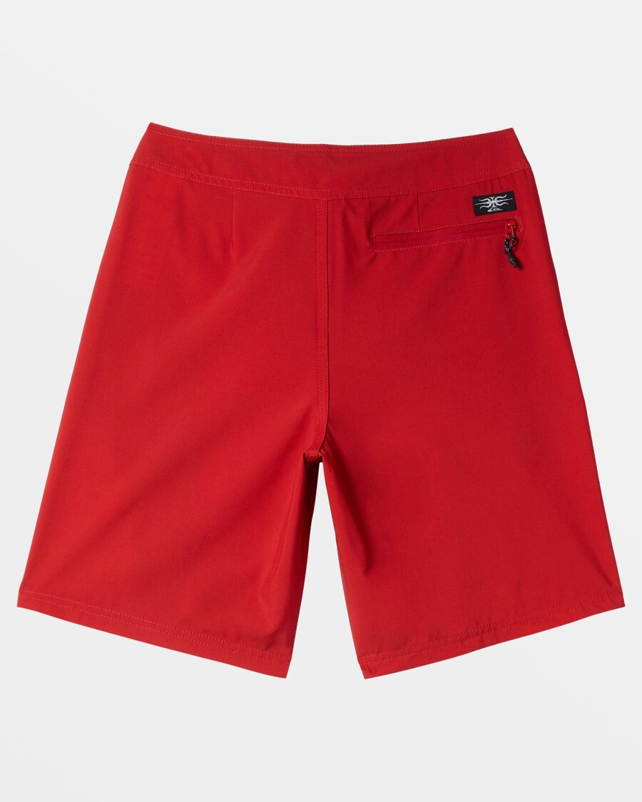 Quiksilver Jungen 8-16 Mercury Slash 17" Boardshorts – Salsa