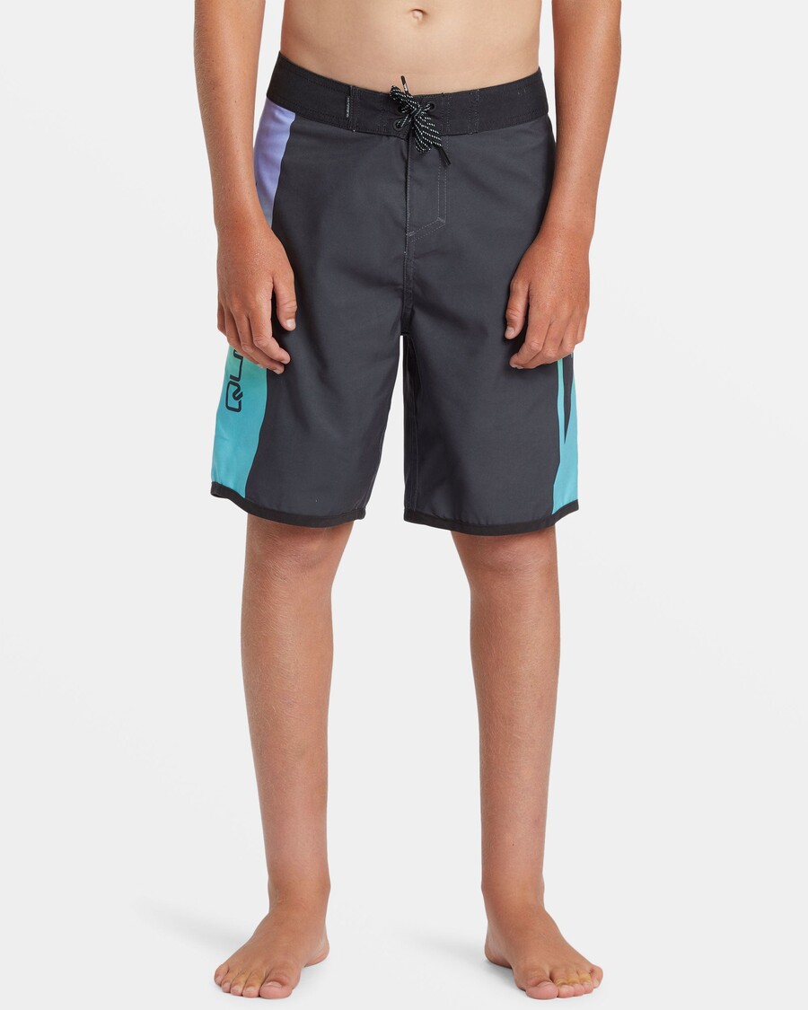 Quiksilver Pojat 8-16 Jokapäiväiset Holmes 17" Boardshortsit - Asfaltti