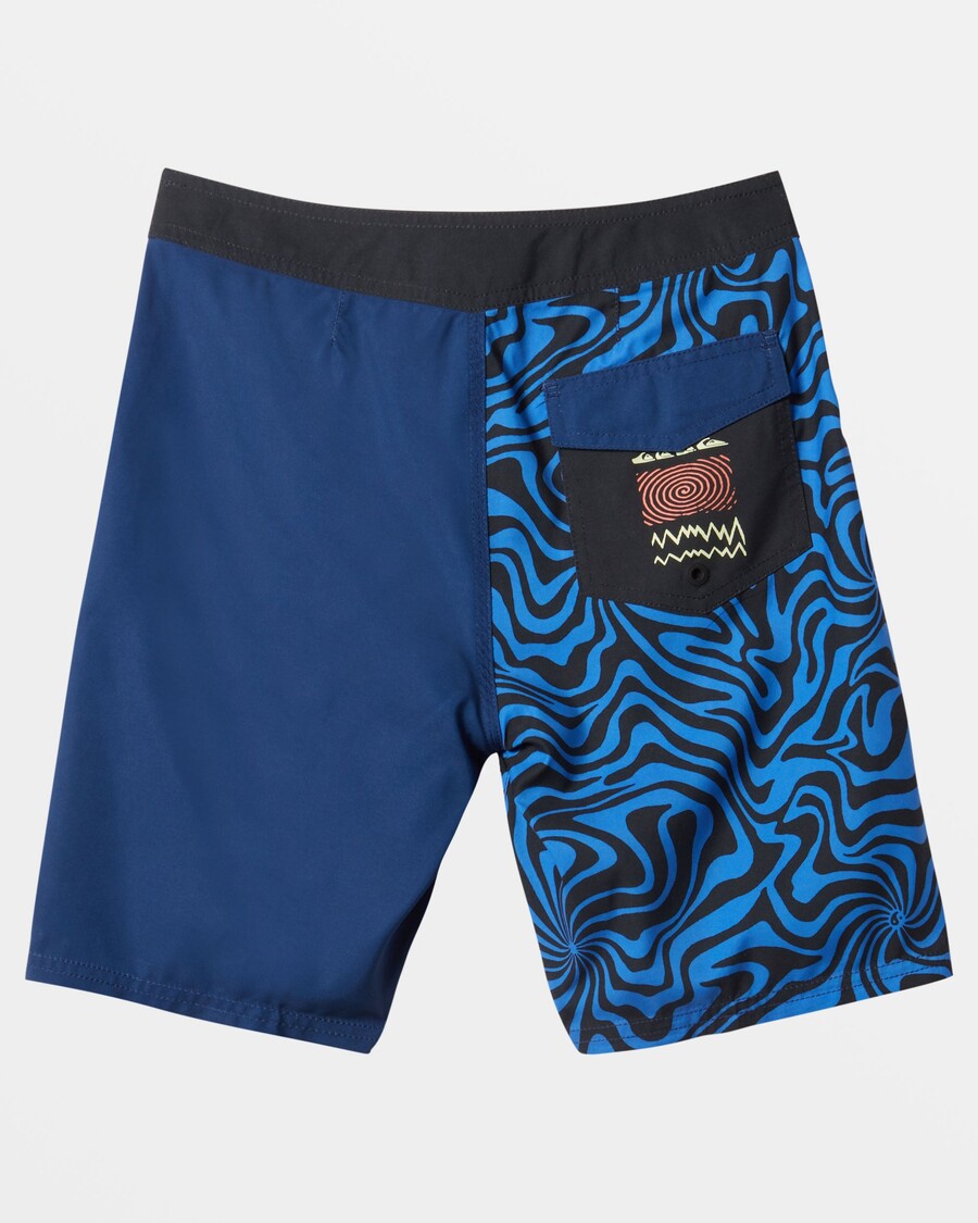 Quik Silver Pojkar 8-16 Vardagliga Skeva 17" Boardshorts - Nebulosblå