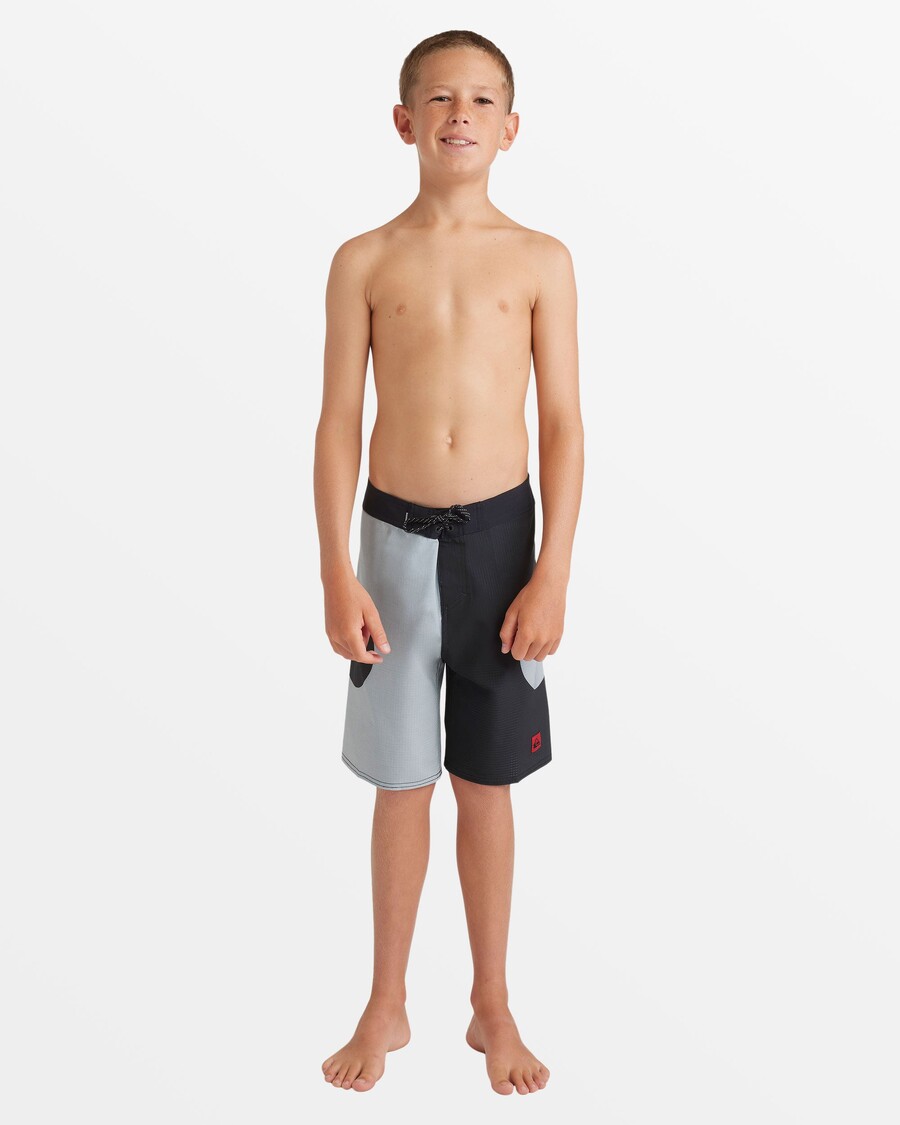 Quiksilver Boys 8-16 Highline Griff 17" Boardshorts - Quarry