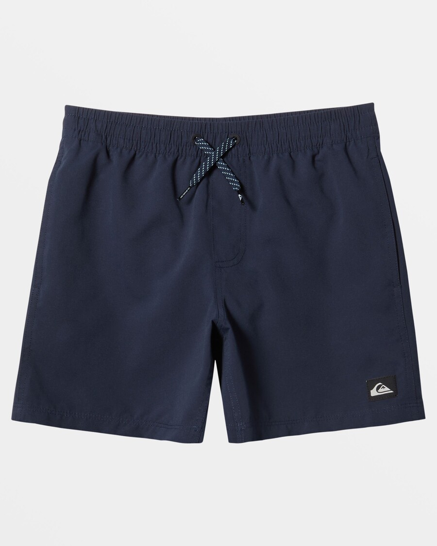 Quik Silver Boys 8-16 Everyday Solid 14" Swim Trunks - Dark Navy