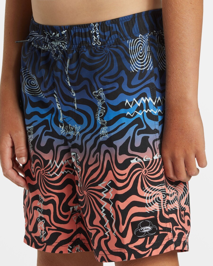 Quiksilver Pojat 8-16 Arkiperintö 15" Uimahousut - Nebulas Sininen