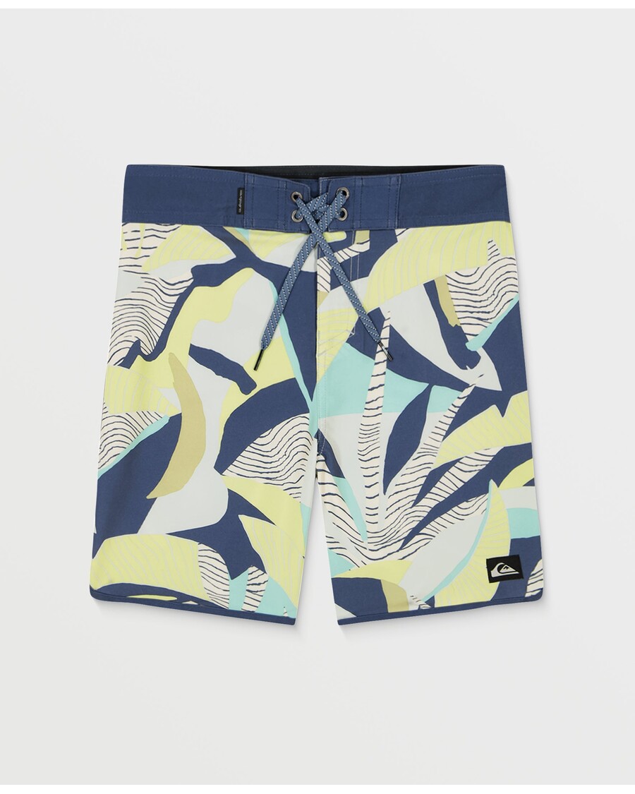 Quiksilver Boys 2-7 Surfsilk ķemmīšgliemeņu Borta šorti - Coronet Blue