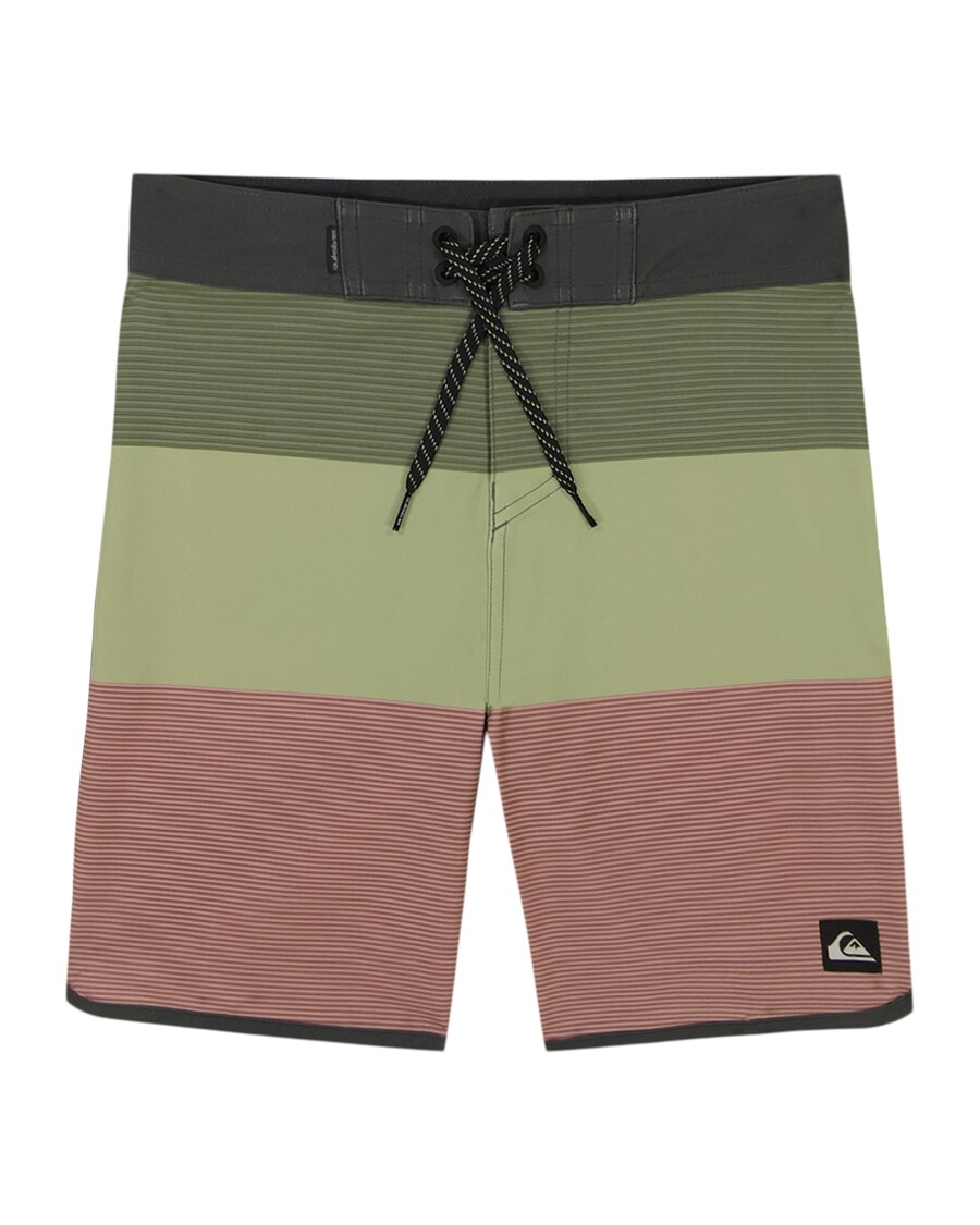 Quiksilver Boys 8-16 Surfsilk Tijuana Boardshorts - Grape Shake