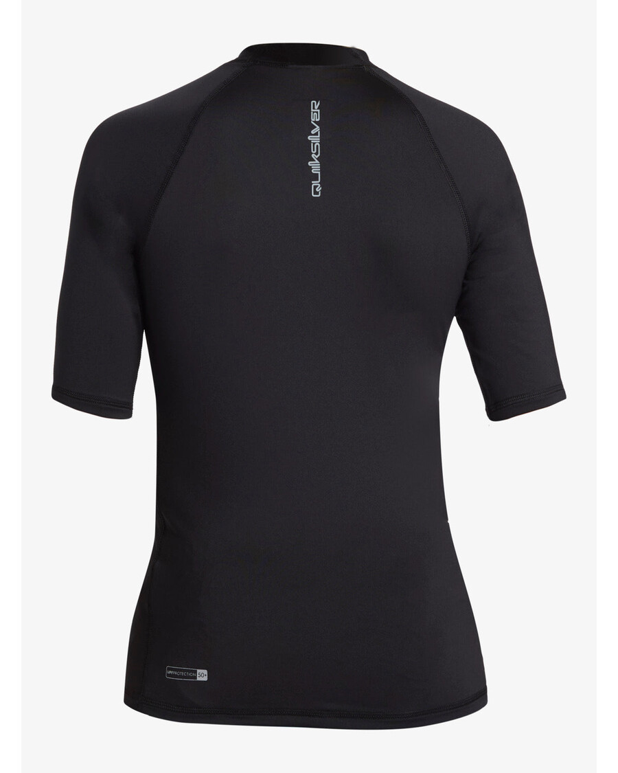 Quik Hopea Pojat 8-16 Päivittäiset Upf 50 Lyhythihainen Rashguard - Musta