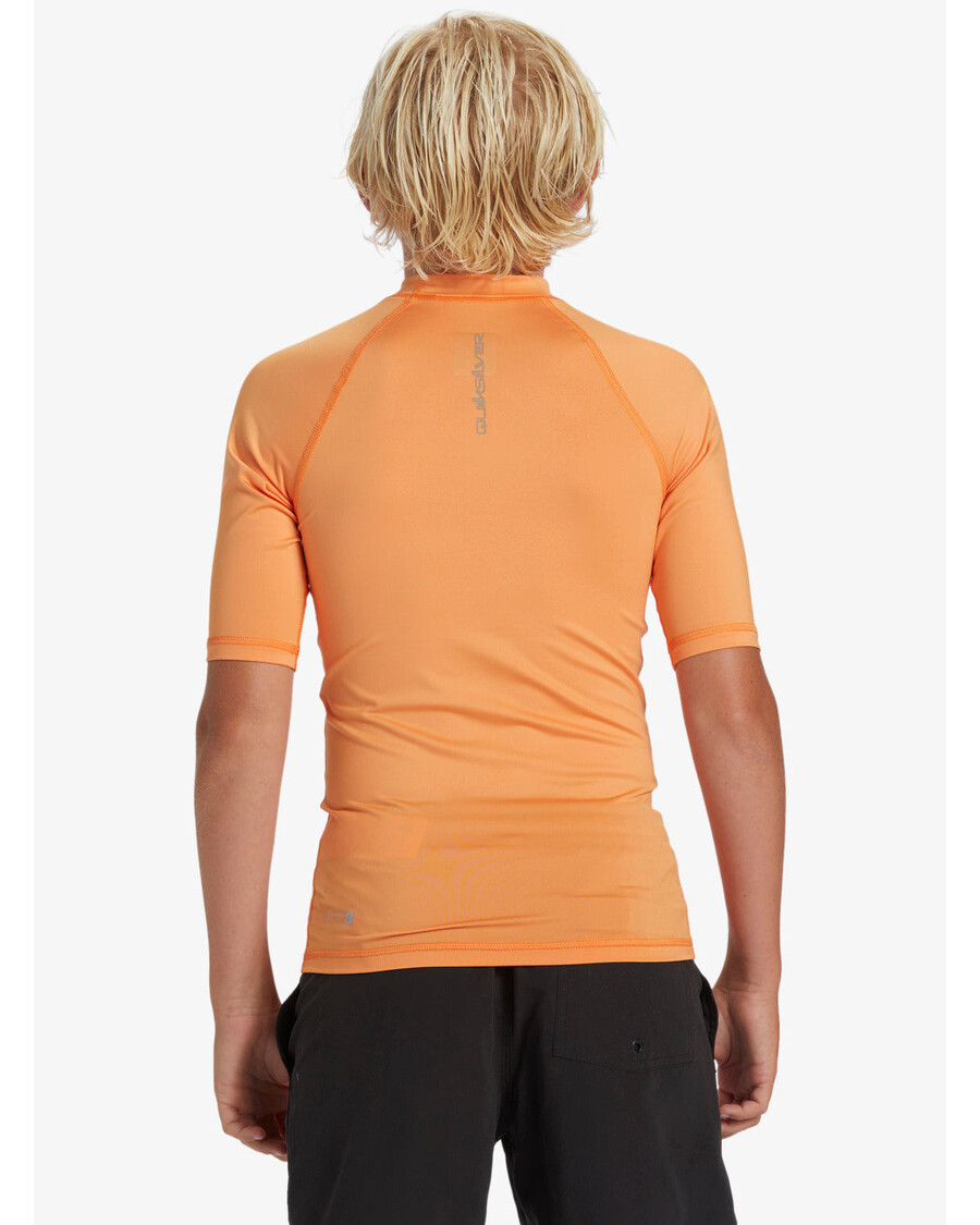 Quik Silver Pojkar 8-16 Everyday Upf 50 Kortärmad Rashguard - Mandarin