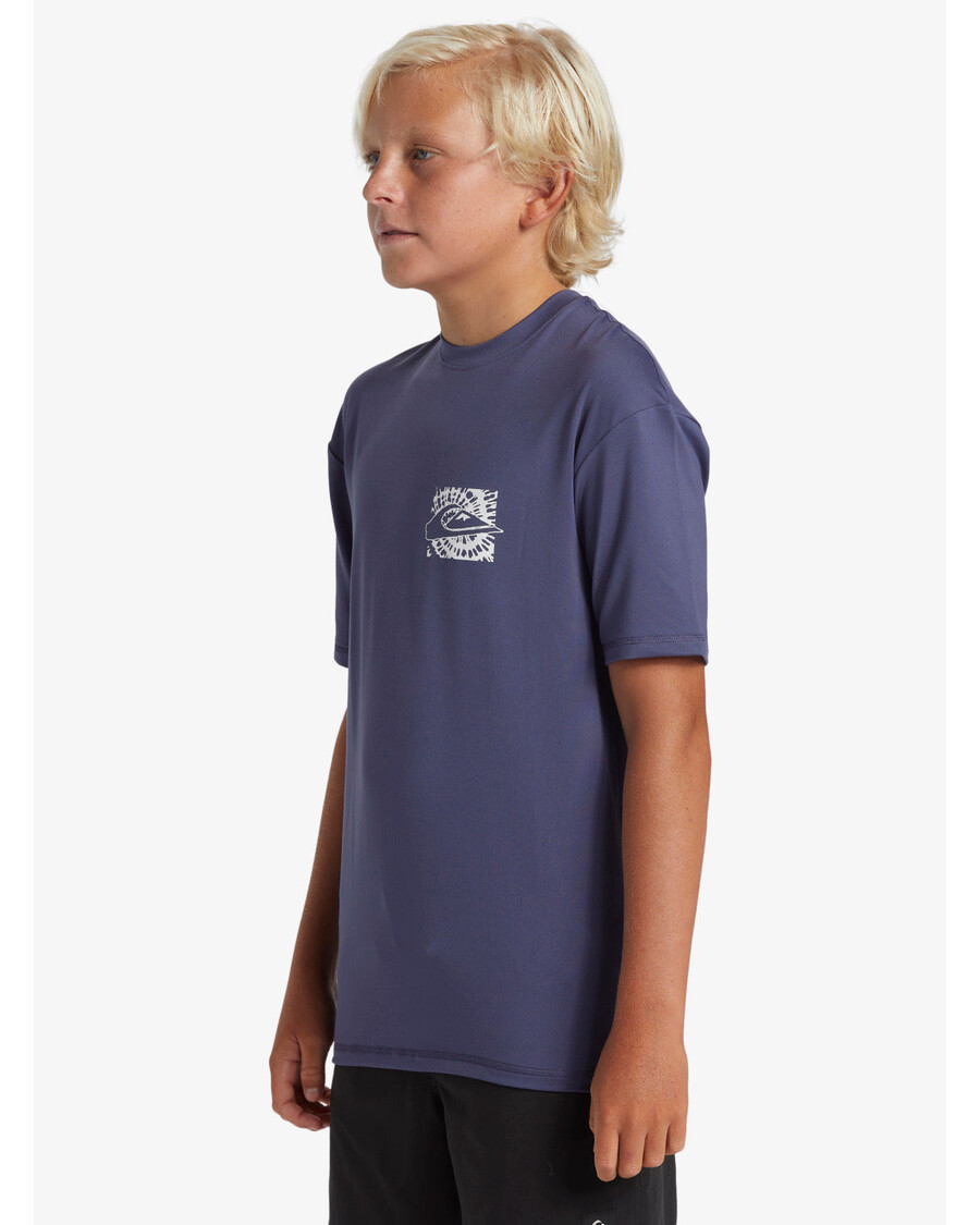 Quiksilver Pojat 8-16 Arkipäivän Lyhythihainen Surffipaita - Kruununsininen