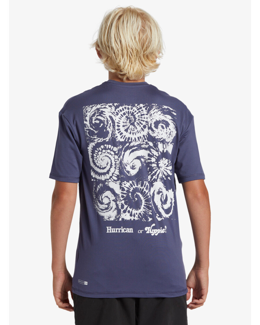 Quiksilver Pojat 8-16 Arkipäivän Lyhythihainen Surffipaita - Kruununsininen