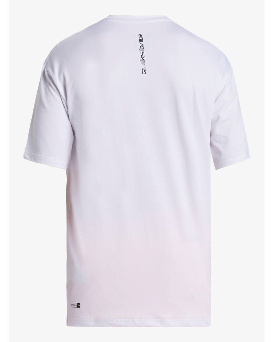 Quiksilver Camiseta De Surf De Manga Corta Para Niños De 8 A 16 Años - Blanca