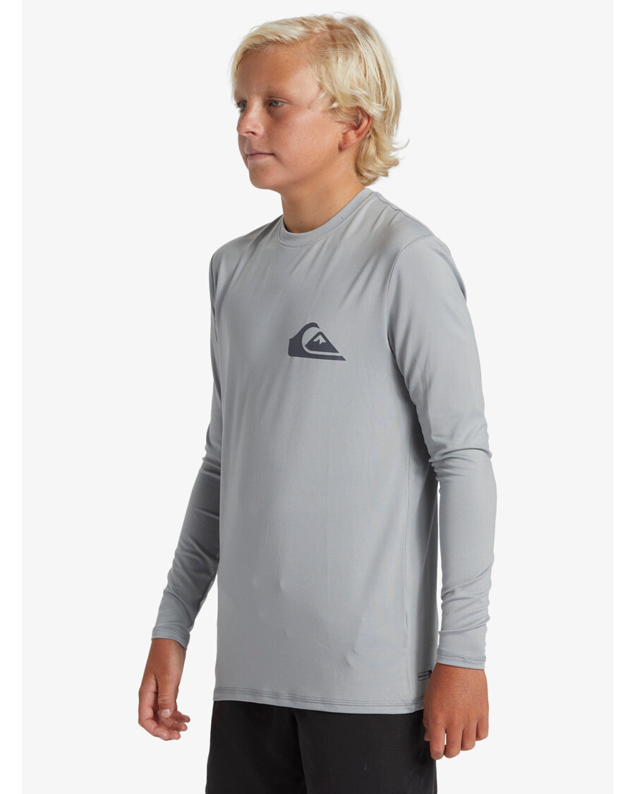 Quiksilver Fiúk 8-16 éves Mindennapi Hosszú Ujjú Szörf Póló - Kőbánya