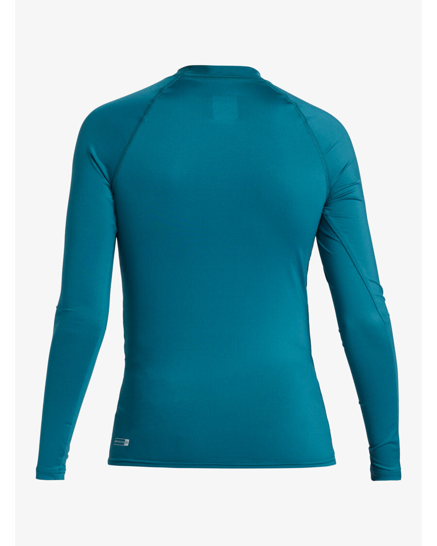 Quik Silver Boys 8-16 Hawaii Badge UPF50 Long Sleeve Rashguard -