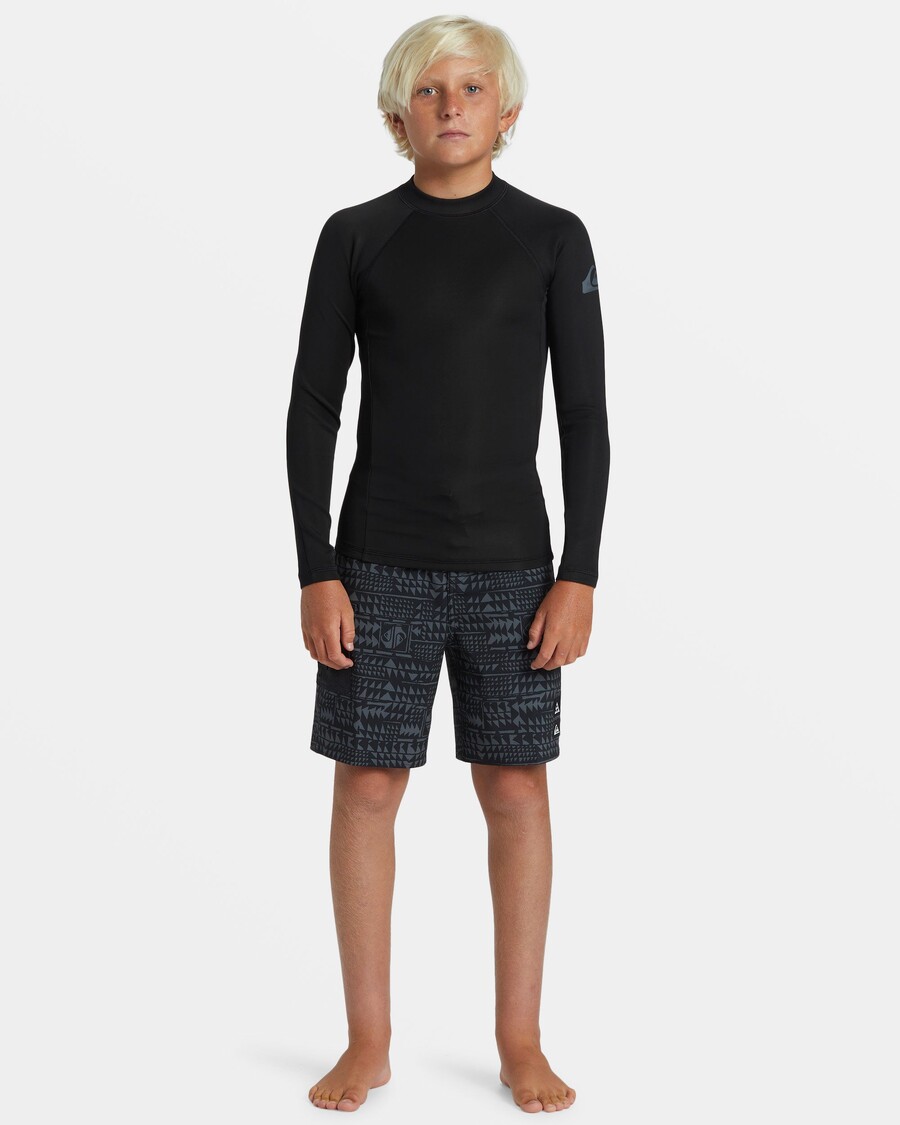 Quiksilver Boys 2-7 Arkipäivän Kuuma Pitkähihainen Ihottuma Suoja -