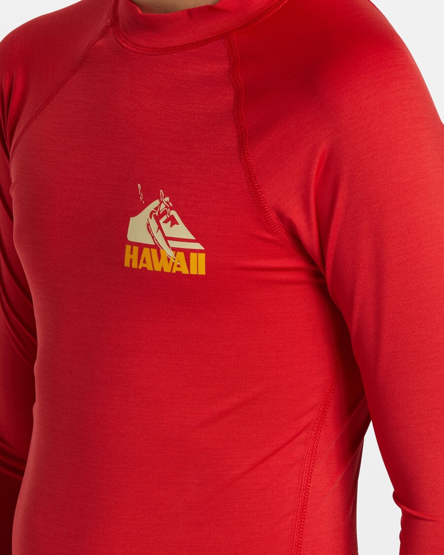 Quiksilver Drenge 8-16 Petroglyph Langærmet Udslætsbeskyttelse - Salsa