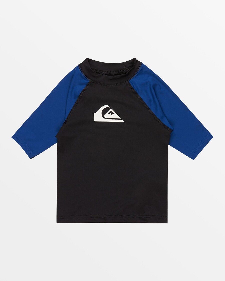 Quik Silver Boys 2-7 Daily Upf 50 Lyhythihainen Rashguard - Monacon Sininen