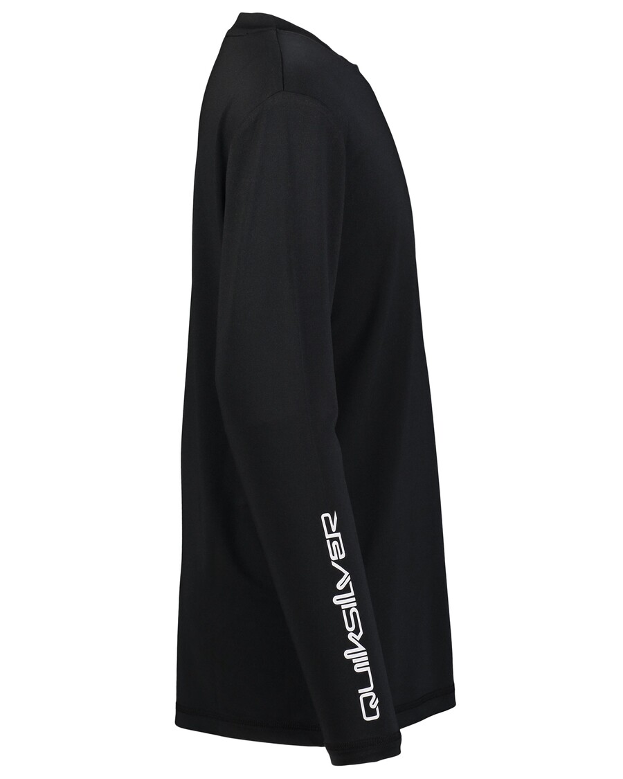 Quiksilver Gutter 8-16 Hverdags Langermet Surfe-t-skjorte - Svart
