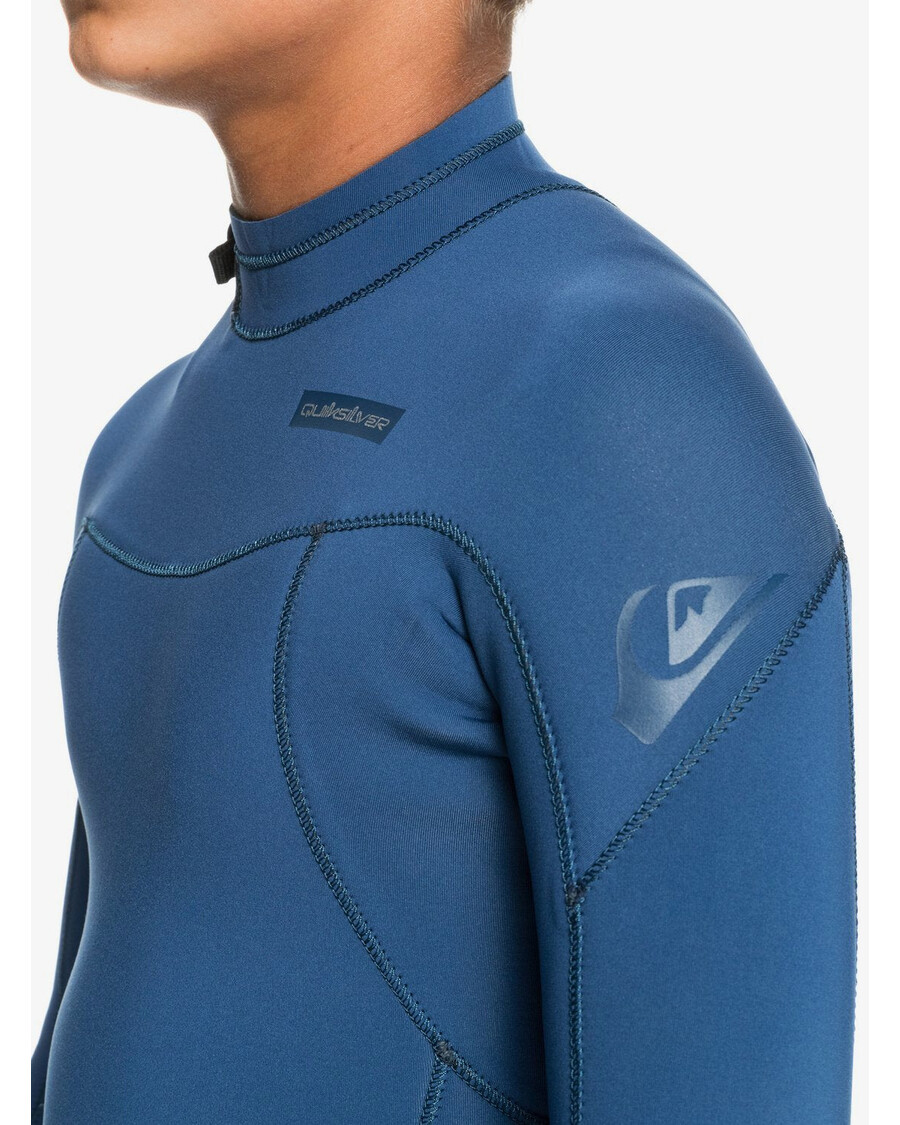 Quik Hopea Pojat 8-16 4/3mm Sessions L/sl Fullsuit - Insignia Blue