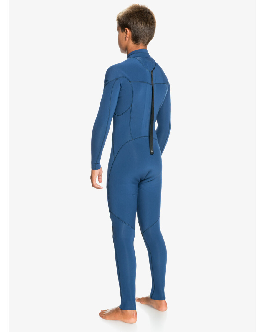Quik Hopea Pojat 8-16 4/3mm Sessions L/sl Fullsuit - Insignia Blue