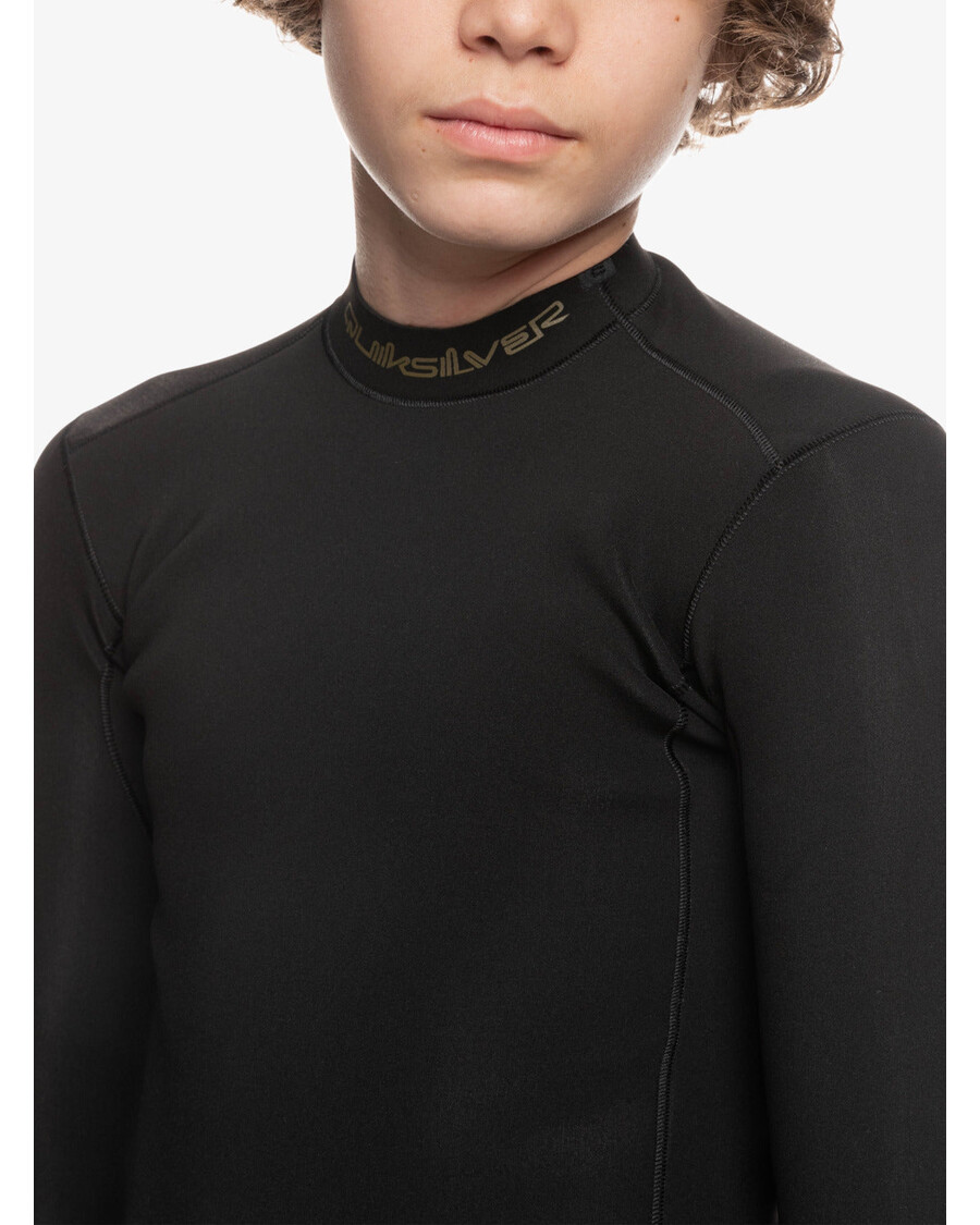 Quik Silver Boys 8-16 1.5mm Everyday Sessions Wetsuit Jacket - Black