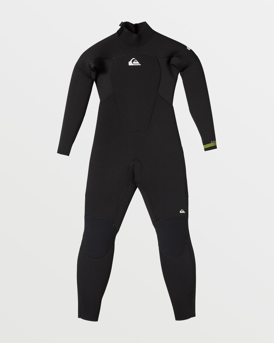 Quiksilver Chlapci 8-16 5/4/3 Mm Prologue Zadný Zips Gbs Neoprénový Oblek - čierny