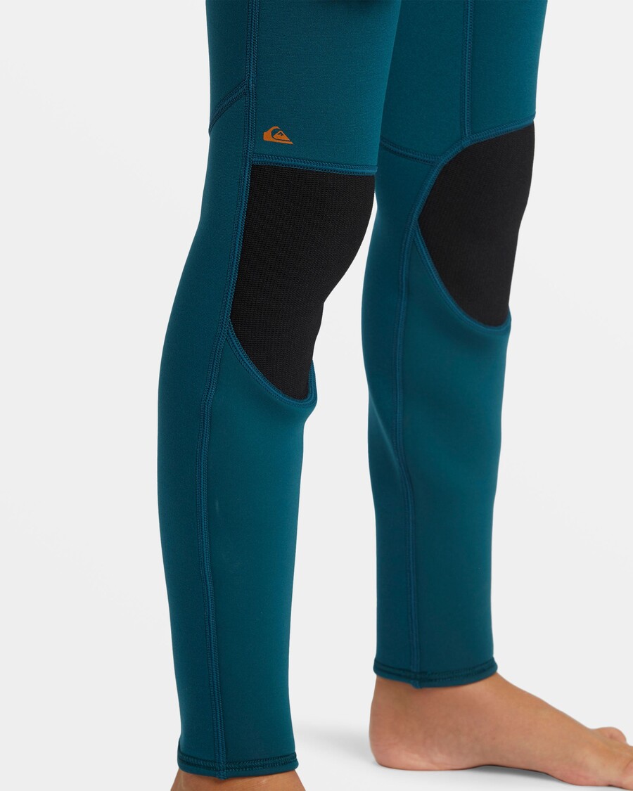 Quik Silver Boys 8-16 3/2mm Prologue Back Zip Wetsuit - Midnight Turquoise