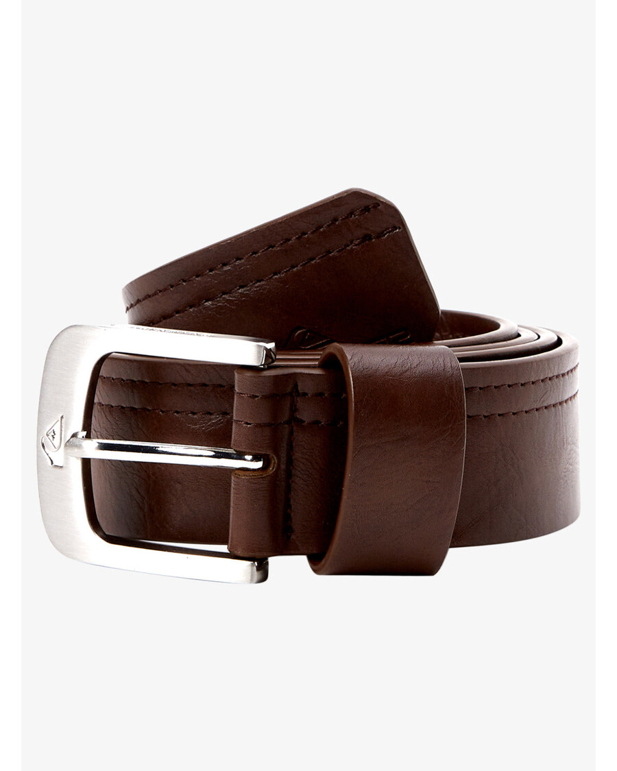 Quik Silver Stitchin Belt - Chocolate Brown