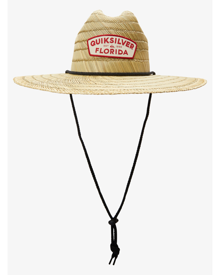Quiksilver Destinado Piersiden Aurinkosuojahattu - Musta/florida