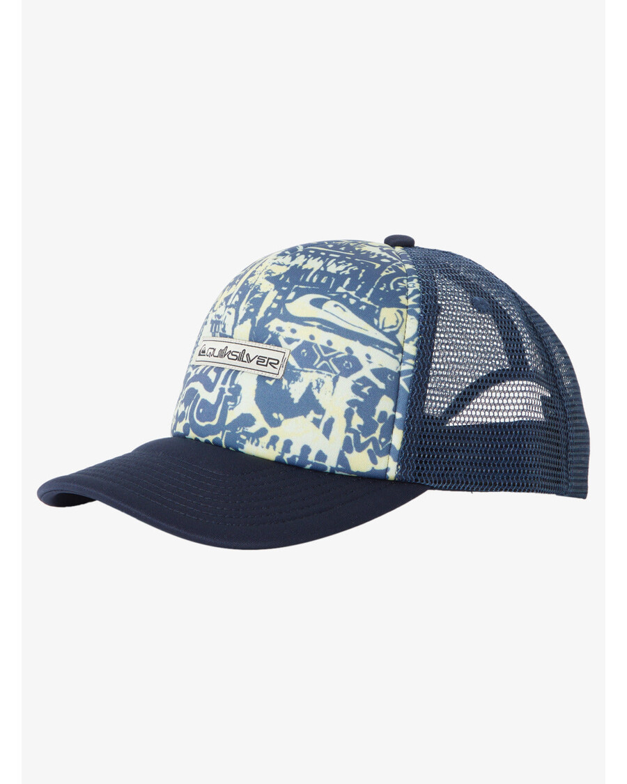 Quik Silver Vulture Coop Trucker Hat - Navy Blazer