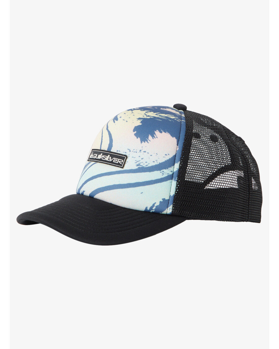 Quiksilver Vulture Co Op Trucker Hat - Musta
