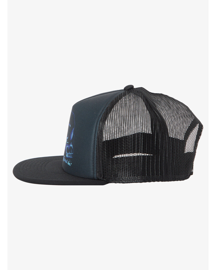 Quik Silver Hi Water On The Brain Trucker Hat - Black