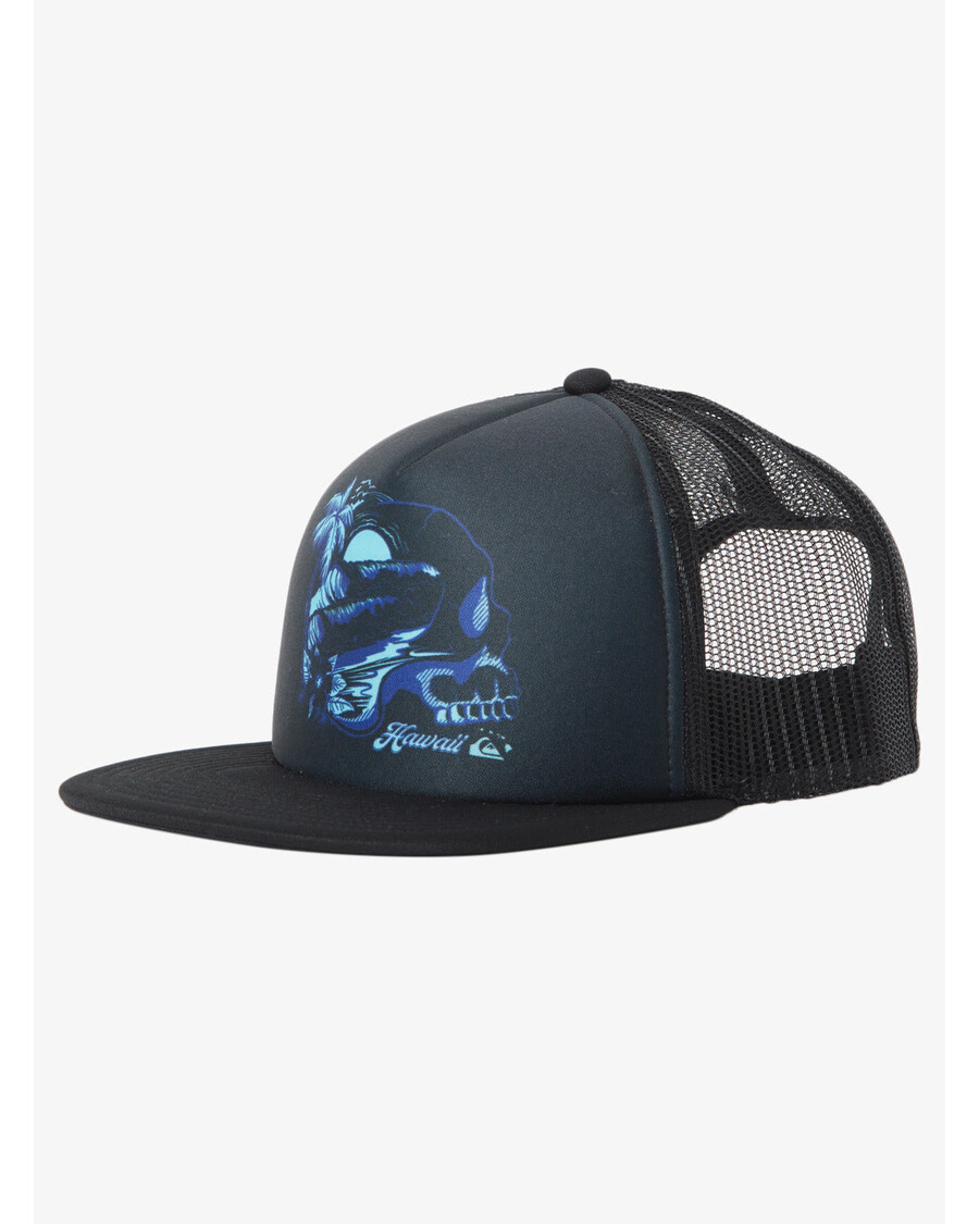 Quiksilver High Water On The Brain Trucker Hatt - Svart
