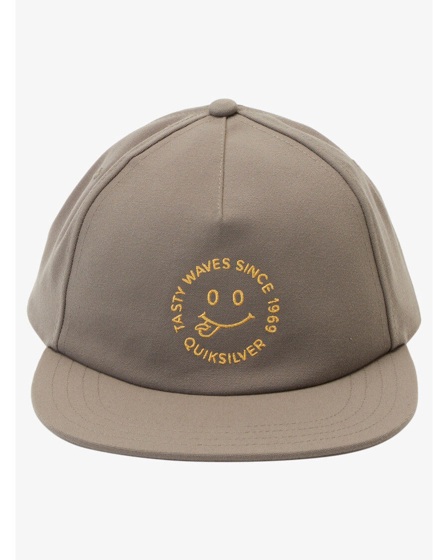クイックシルバー アース トリッパー スナップバック ハット - メジャー ブラウン