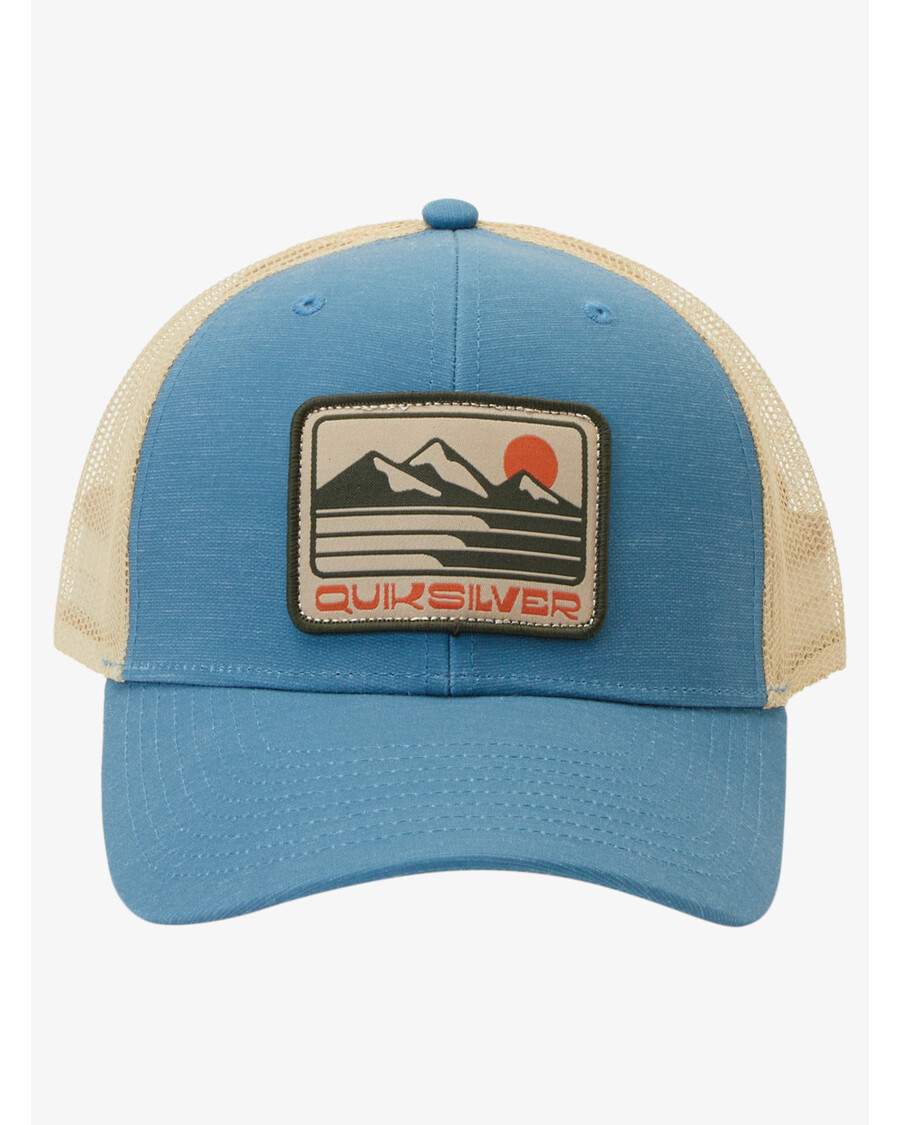 Кепка дальнобойщика Quiksilver Weekend Rights - Эгейский синий