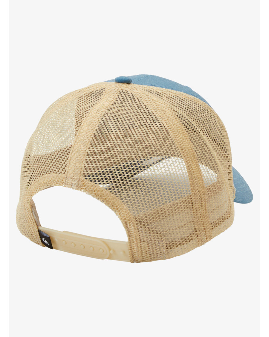 Кепка дальнобойщика Quiksilver Weekend Rights - Эгейский синий