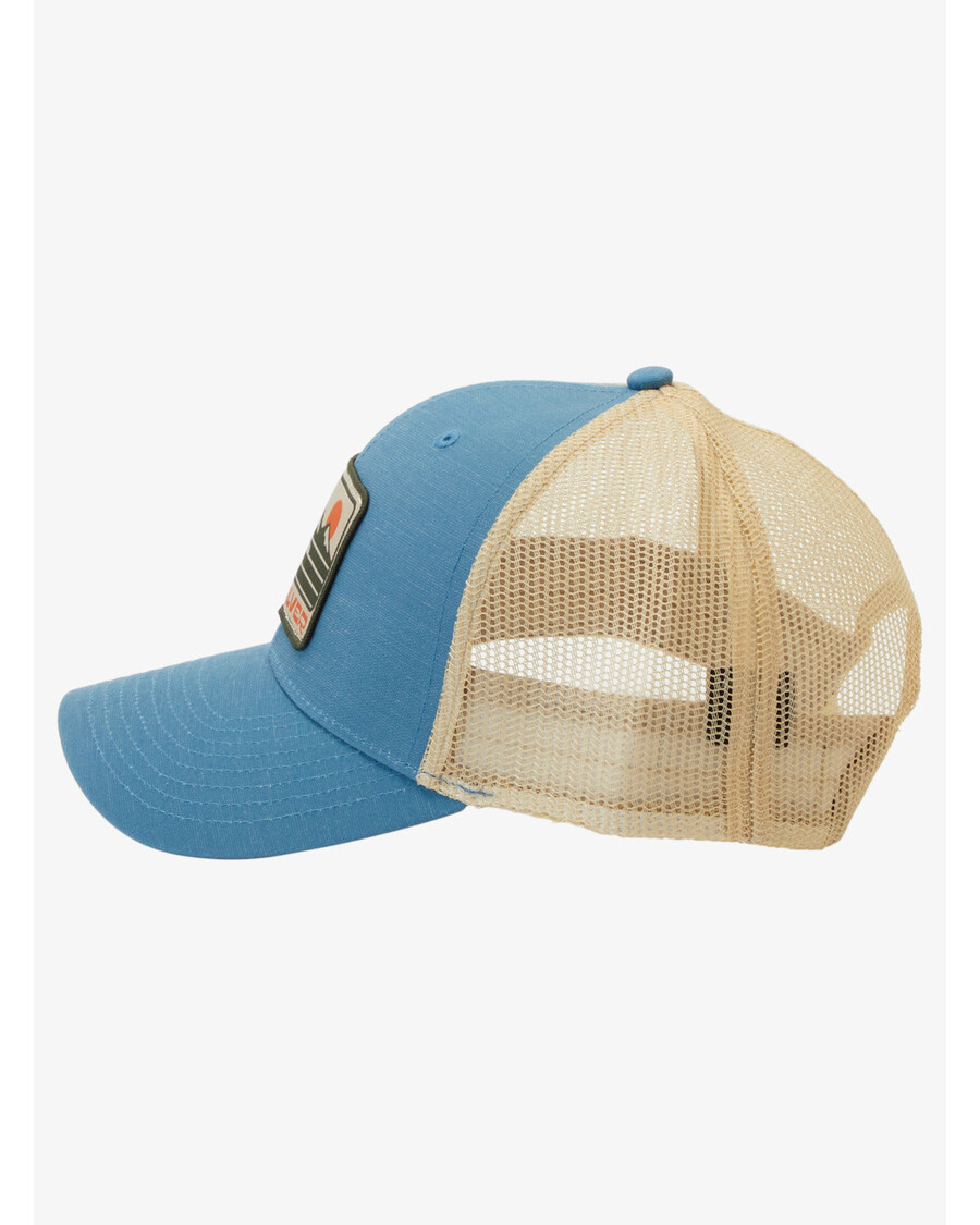 Кепка дальнобойщика Quiksilver Weekend Rights - Эгейский синий
