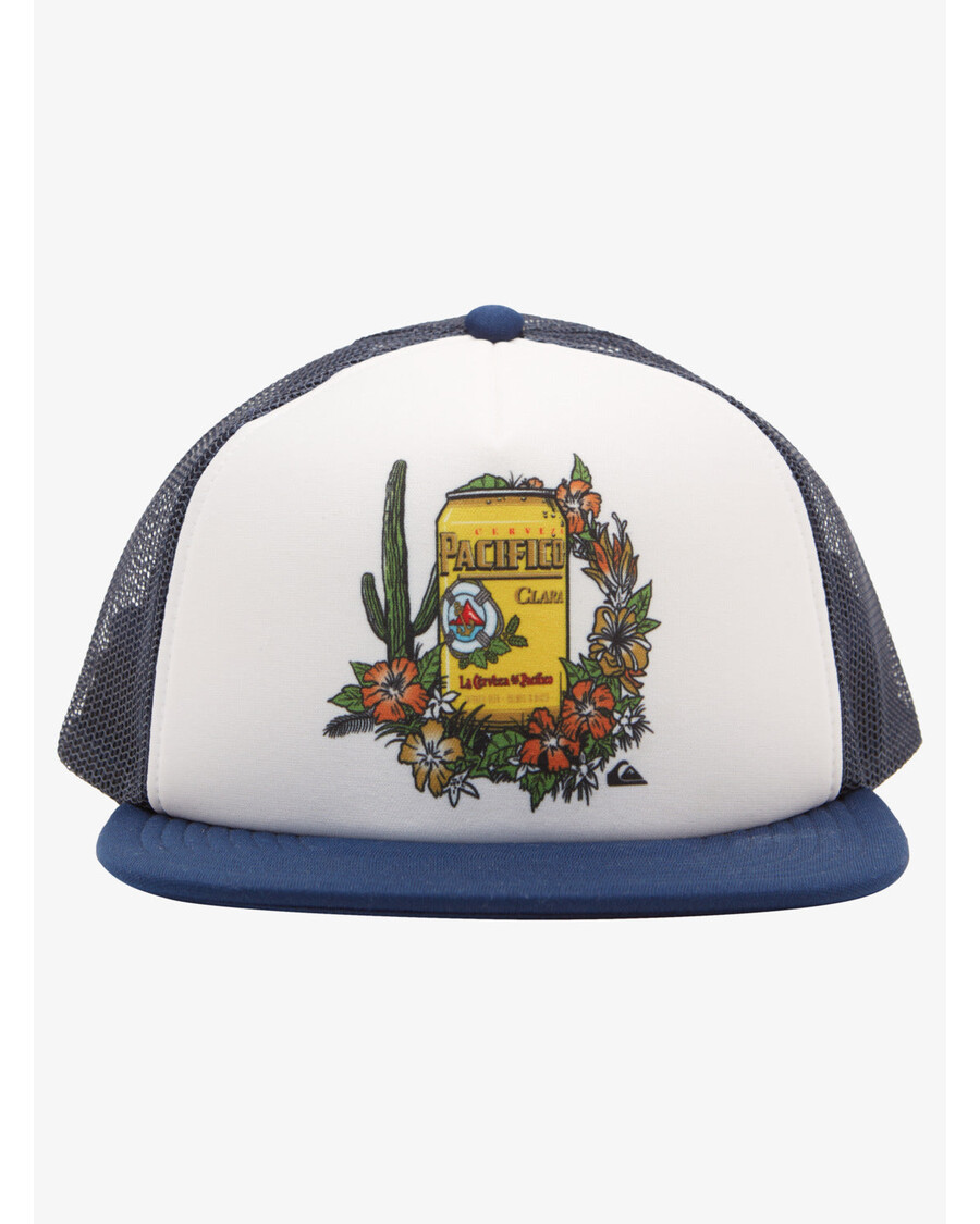 Quiksilver Quiksilver X Pacifico Point Break Trucker Hattu - Valkoinen