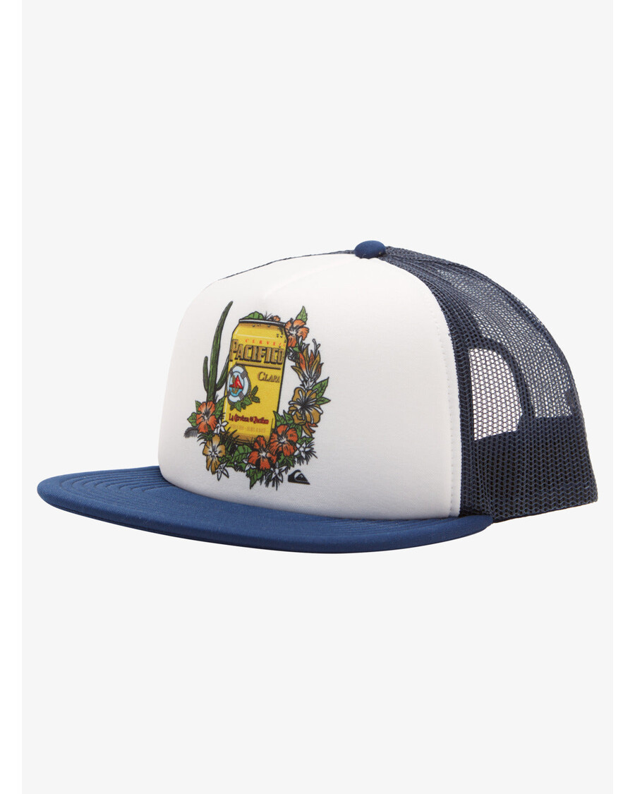 Quik Silver Quiksilver X Pacifico Point Break Trucker Hat - White