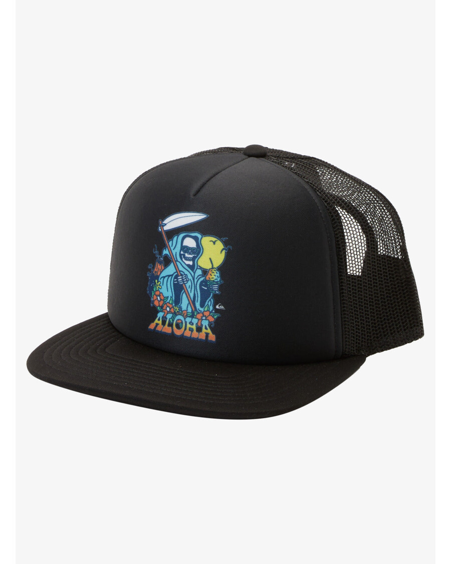 Quik Silver Hawaii Ice Cold Trucker Hat - Black