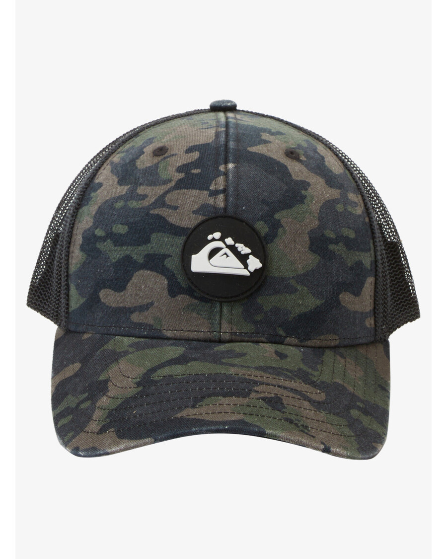 Quiksilver Havajų Salos Camo Trucker Kepurė – čiobreliai