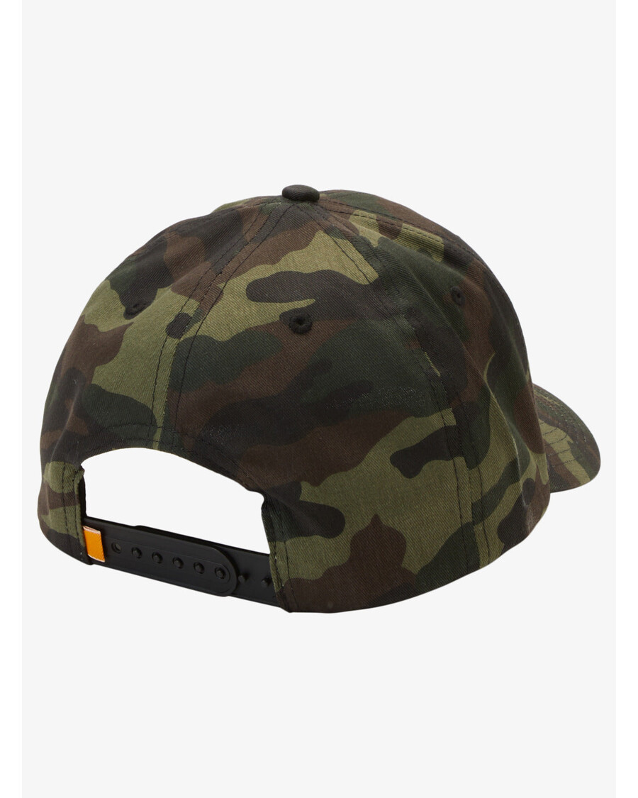 Quik Silver Waterman Bar Manager Snapback Hat - Woodland Camo