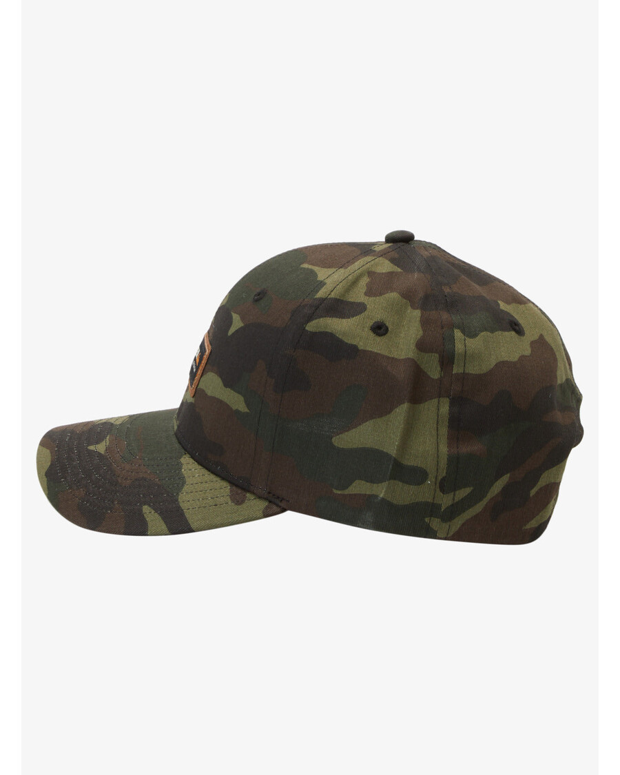 Quik Silver Waterman Bar Manager Snapback Hat - Woodland Camo