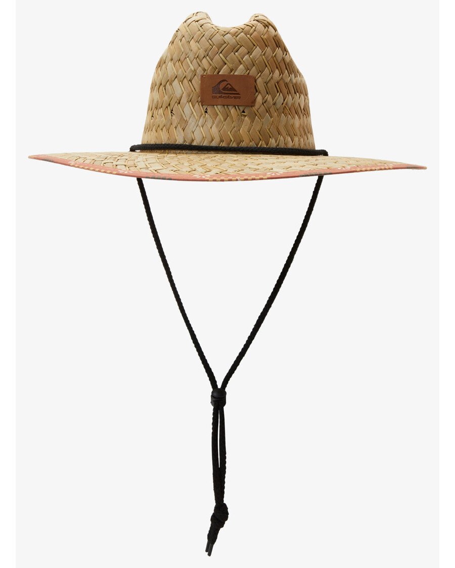 Quik Silver Outsider Straw Lifeguard Hat - Baked Clay