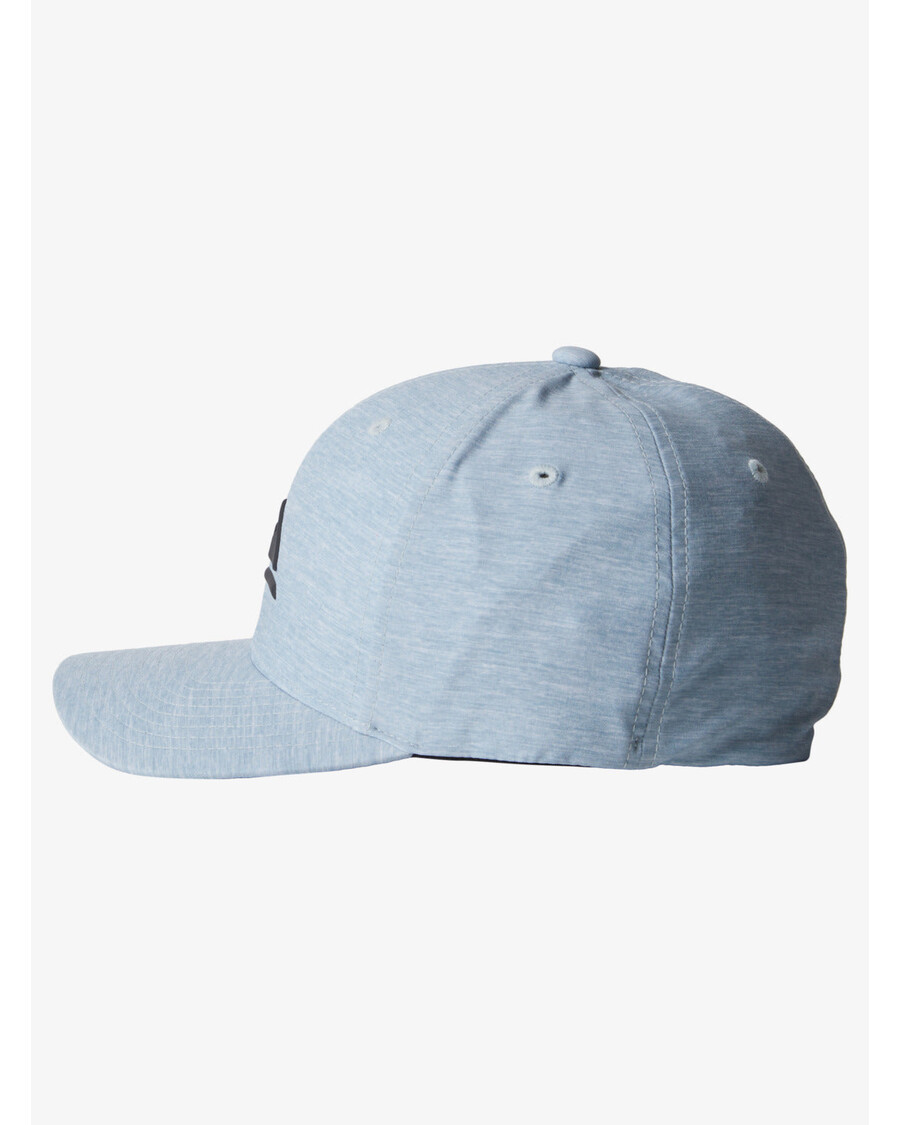Quik Silver Amped Up Flexifit Hat - Blue Shadow