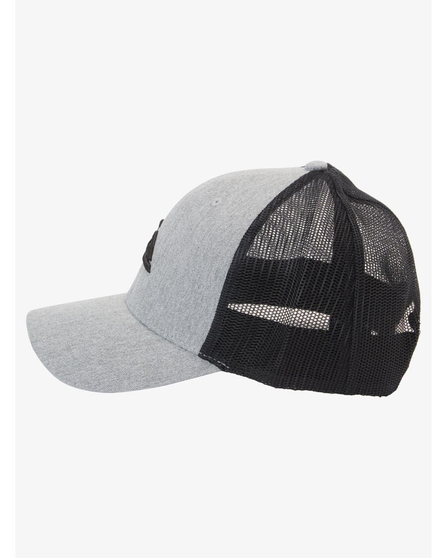 Quik Silver Grounder Trucker Hat - Heather Grey