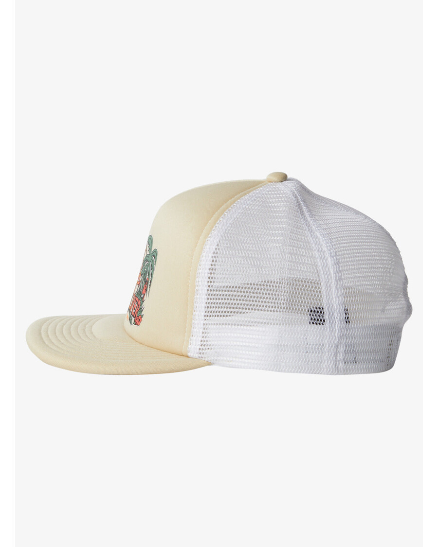 Quik Silver Happy Hour Trucker Hat - Oyster White