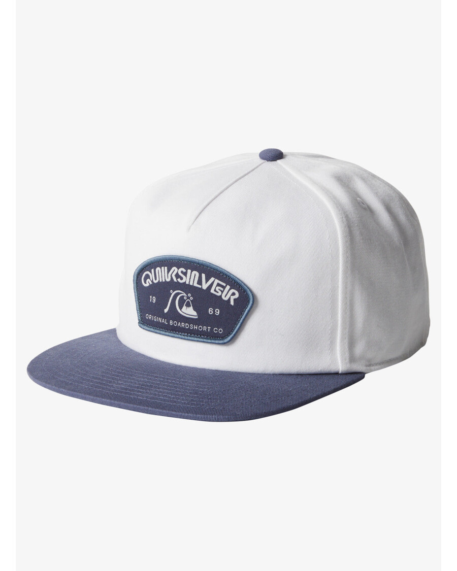 καπέλο Quiksilver Clubmaster Snapback - μπλε κορώνα