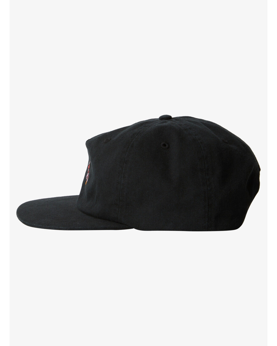 Quik Silver Doggin Cap Snapback Hat - Black