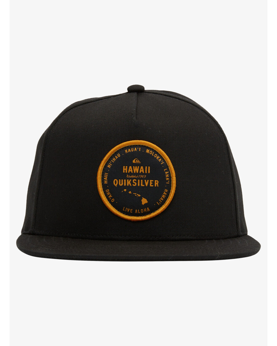 Quiksilver Hawaii Badge Snapback Lue - Svart