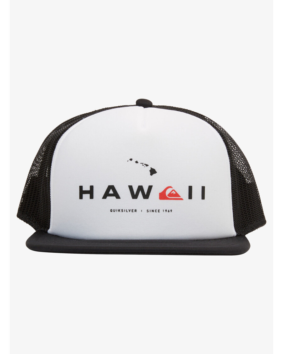 куиксилвер хаваии стате оф минд труцкер снапбацк капа - црна