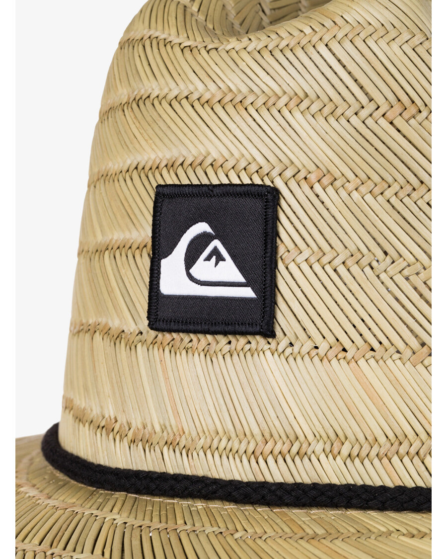 Quik Silver Pierside Straw Lifeguard Hat - Natural